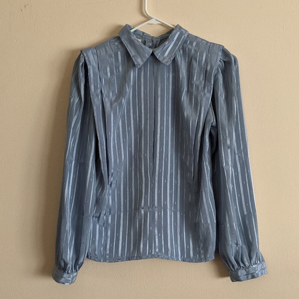 Vintage Striped Blouse